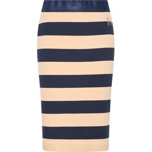 Sportieve Lange Rok - Effen Zwart - Viscose/Katoen - Elastische Tailleband