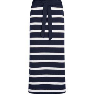 HV Society - HVSSEYCHELLES - Midi-rok - Gestreept - Stretchkatoenjersey