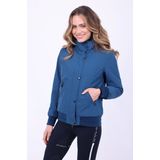 Hv Polo - Bomber Jacket Hvpnovia - Deep Sea Blue - Jacks