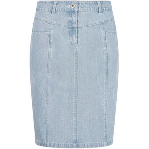 Hv Society - Rok - Blauw - Strokenrok -