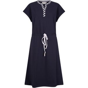 HV Society - HVSMARINA - Jurk - Zwart - Katoen - Stretch Jersey