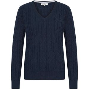 HV Society - Pullover hvstalia - Gebreide Trui - Zacht Katoen - V-hals