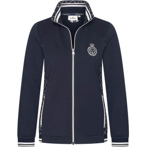HV Society Vest blauw (Maat: 44) - Halslijn: Opstaande kraag,