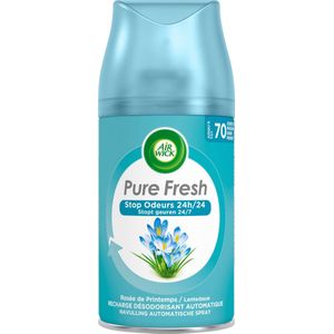 Air Wick Freshmatic Automatische Spray Luchtverfrisser Navulling Pure Fresh Lentedauw 250 ml