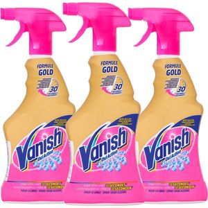 Vanish Oxi Action Gold Vlekverwijderaar Spray - 500ml x3