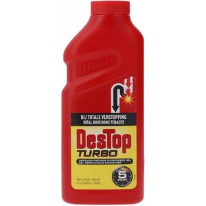 Destop Turbo Ontstopper in 5 minuten - 500 ml x3