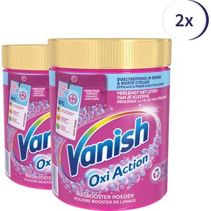 Vanish Oxi Action Laundry Booster Powder - 2 x 1000g - Voordeelverpakking