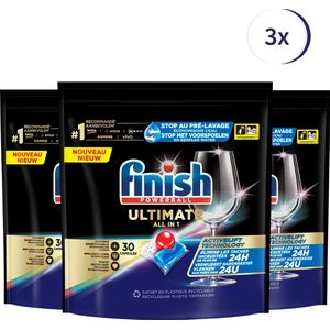 Finish Ultimate Regular 30 tabs x3