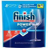 Finish Power All in 1 Regular Vaatwastabletten - 45 Stuks