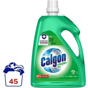 Calgon Hygiëne+ Gel Wasmachine Reiniger en Anti Kalk - 2,25L - 45 Wasbeurten