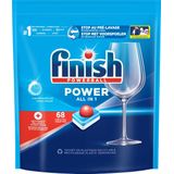 Finish Power All in One Vlekverwijderaar Vaatwastabletten - 68 Stuks
