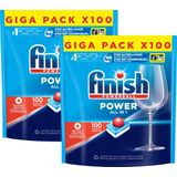 Finish Power All in One Regular Vaatwastabletten - 200 Stuks