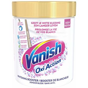 Vanish Oxi Action - Vlekkenverwijderaar Poeder - Zonder Bleek - Witte Was - 550 Gram