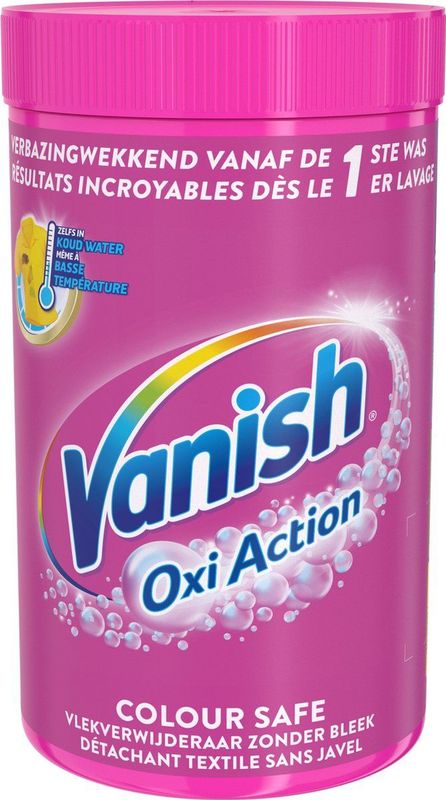 Vanish Oxi Action Poeder - Vlekverwijderaar Voor Gekleurde Was - 1,5 kg