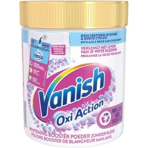 Vanish Oxi Action Whitening Booster Poeder Witte Was 530 gram