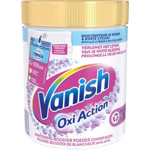 Vanish - Oxi Action - Wasbooster Poeder - Vlekverwijderaar voor Witte Was - 1 kg