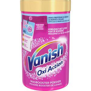 Vanish Oxi Action Wasbooster Poeder - Vlekverwijderaar voor Gekleurde Was - 1,5 kg