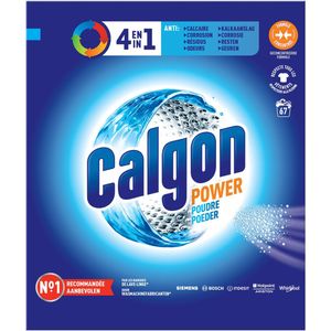 Calgon 4 in 1 Geconcentreerd Poeder Wasmachinereiniger en Anti Kalk - 67 Doseringen