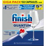 Finish Quantum All in One Regular Vaatwastabletten - 132 Stuks - halfjaarbox