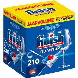 Finish Powerball Quantum All in 1 Vaatwascapsules 210 stuks