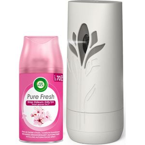 Air Wick Freshmatic Automatische Spray Luchtverfrisser - 2 Navullingen - Aziatische kersenbloesem - Pure fresh lentedauw - Voordeelverpakking