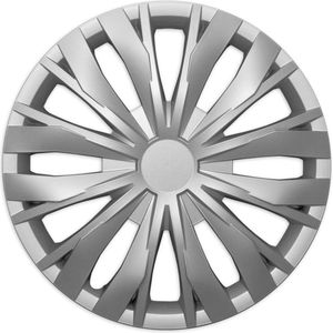 Wieldoppen Lion zilver - 15 inch - 4 stuks