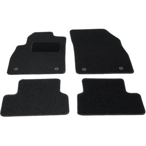 Automatten op maat - zwart stof - geschikt voor Opel Astra J 2009-2015
