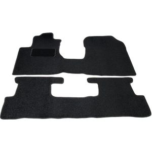 Automatten op maat - zwart stof - geschikt voor Honda CR-V 2007-2011