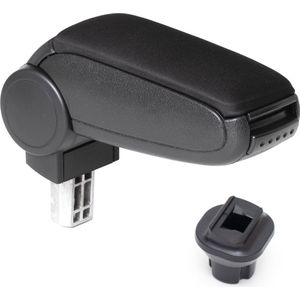 Cargoods armsteun geschikt voor Mini One, Cooper, Cabrio, R55, R56, R57 vanaf 2006 tot 2014 - zwart stof - op maat