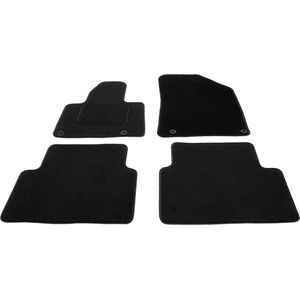 Automatten op maat - zwart stof - geschikt voor Citroen C5 (RD/TD) 2008-2017