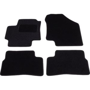 Automatten op maat - zwart stof - geschikt voor Hyundai Accent 3 2005-2010