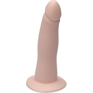 Ylva & Dite - Eros - Realistische Siliconen dildo - Made in Holland - Pastel Oranje