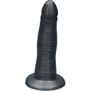 Ylva & Dite - Eros - Realistische Siliconen dildo - Made in Holland - Zilver Grijs Metallic