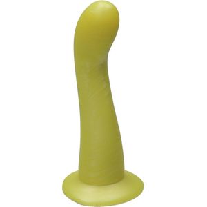 Ylva & Dite - Swan - Siliconen G-spot / Anale dildo - Made in Holland - CitroenGeel