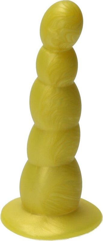 Geel Siliconen Strapon - 16-20 cm van Ylva & Dite