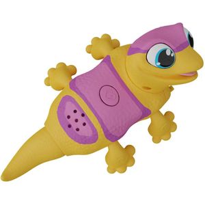 Animagic: Lets Go Gecko, geel, Your Hurrying Scurrying Best Friend, interactieve Gecko met meer dan 50 lichten en geluiden, voor kinderen vanaf 5 jaar