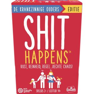 Goliath Shit Happens De Krankzinnige Ouders Editie - Kaartspel - Nederlandstalig - 18+