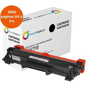 Brother TN-2420 TN2420 TN2410 TN-2410 – Toner – Zwart – 3000 pagina's – Compatible DCP-L2510 DCP-L2530 HL-L2310 HL-L2350 MFC-L2710 MFC-L2730 Cartridge Patroon Vervangend XL Tonercartridge Laser Printer Brother2420