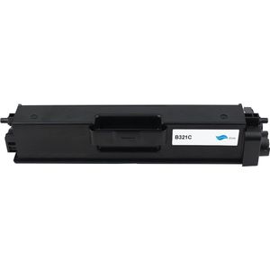 Brother TN-321C TN321C – Toner – Cyaan – 1500 pagina's – Compatible HL-L8250CDN HL-L8350CDW MFC-L8600CDW MFC-L8850CDW Cartridge Patroon Vervangend Alternatief Printer Tonercartridge Brother321C Blauw