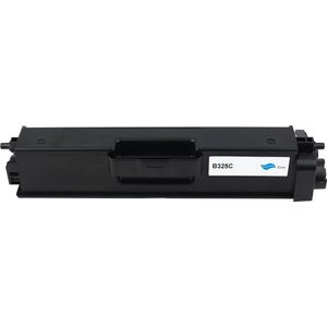 Brother TN-325C alternatief Toner cartridge Cyaan 3500 pagina's Brother DCP-9055CDN Brother DCP-9270CDN Brother HL-4140CD Brother HL-4150CDN Brother HL-4570CDW Brother HL-4570CDWT Brother MFC-9460CDN Brother MFC-9465CDN Brother MFC-9560CDW Brother MF