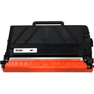 Brother TN-3480 TN3480 – Toner – Zwart – 8.000 pagina's – Compatible DCP-L5500DN L5600DN HL-L5000D L5100DN L5200DW L6200DW L6250DW L6300DW L6400DW MFC-L5700DW L5800DW L5850DW L5900DW L6700DW L6750DW L6800DW L6900DW Cartridge Patroon Vervangend