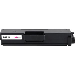 Brother TN-421M alternatief Toner cartridge Magenta 1800 pagina's Brother DCP-L8410CDW BROTHER HL-L8260CDW Brother HL-L8360CDW Brother MFC-L8690CDW Brother MFC-L8900CDW