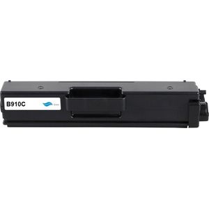 Brother TN-910C TN910C – Toner – Cyaan – 9000 pagina's – Compatible HL-L9310CDW MFC-L9570CDW Cartridge Patroon Vervangend Alternatief Printer Tonercartridge Laser Blauw High Capacity XL Yield Office Business
