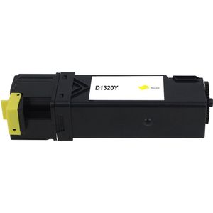 Dell 593-10260 alternatief Toner cartridge Geel 2000 pagina's Dell Color Laser Printer 1320 Dell Color Laser Printer 1320C Dell Color Laser Printer 1320CN