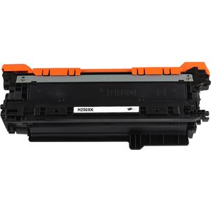 HP CE250X(504X) alternatief Toner cartridge Zwart 10500 pagina's Canon I-Sensys LBP7750cdn HP Color LaserJet CM3530 HP Color LaserJet CM3530FS HP Color LaserJet CP3520 HP Color LaserJet CP3525 HP Color LaserJet CP3525DN HP Color LaserJet CP3525N HP C