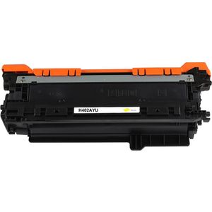 HP CE402A CE252A HP 507A 504A – Toner – Geel – 7.000 pagina's – Compatible CM3530 CP3520 CP3525 M551 M575 M570 Cartridge Patroon Vervangend LaserJet Color Enterprise Pro Tonercartridge Alternatief Yellow Printer