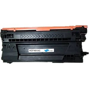 HP CF461X HP 656X – Toner – Cyaan – 22.000 pagina's – Compatible Color LaserJet Enterprise M652dn M652n M653dn M653x Cartridge Patroon Vervangend Printer Tonercartridge Alternatief Hoogwaardige Kwaliteit Blauw