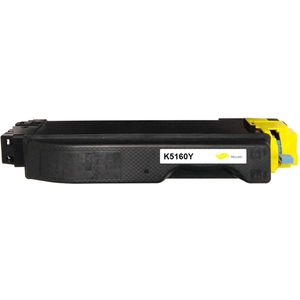 Kyocera TK-5160Y TK5160Y – Toner – Geel – 12.000 pagina's – Compatible ECOSYS P7040cdn Cartridge Patroon Vervangend Tonercartridge Printer Yellow Alternatief Kyocera-Mita TK5160 Toner-Cartridge Gele Toners Printertoner