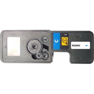 Kyocera TK-5220C TK5220C – Toner – Cyaan – 1200 pagina's – Compatible Ecosys M5026cdw M5521cdn M5521cdw P5021cdn P5021cdw Cartridge Patroon Vervangend TK5220 Printer Tonercartridge Alternatief Blauw Cyan Toner Cartridge
