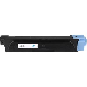 Kyocera TK-590C - Alternatief Toner Cartridge - Cyaan - 5000 Pagina's - Geschikt voor ECOSYS M6026cdn, M6026cidn, M6526cdn, M6526cidn, P6026cdn, FS-C2026 MFP, FS-C2026 MFP Plus, FS-C2126 MFP, FS-C2126 MFP Plus, FS-C2526 MFP, FS-C2626 MFP, FS-C5250DN